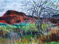<i>Mt. Norwottuck and Apple Trees w/unhay'd field</i>